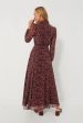 Akina Wine Jacqui B Dress Discount