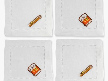 Gentleman s Cocktail Napkins For Cheap