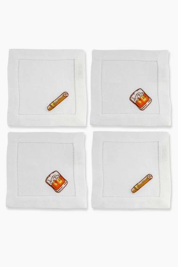 Gentleman s Cocktail Napkins For Cheap