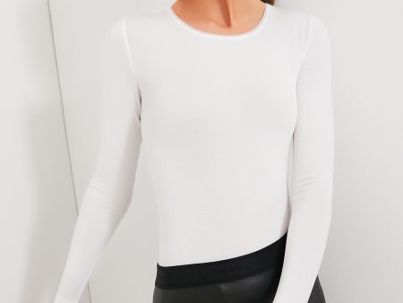 White Berlin Bodysuit For Cheap