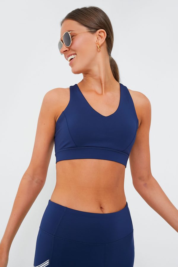 Navy Collagen Celeste Sports Bra For Sale