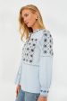 Blue Joana Blouse For Cheap