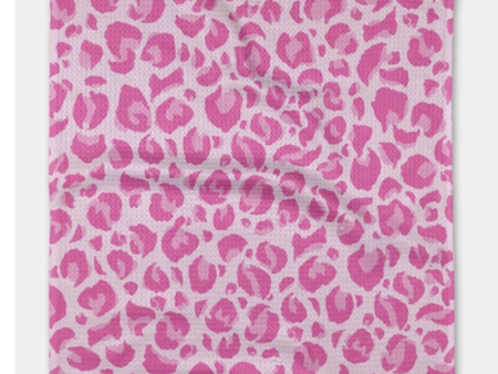 Geometry Kitchen Tea Towel - Valentine s Leopard on Sale