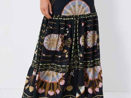 Black Cassia Skirt Hot on Sale