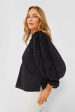 Black Claudia Blouse Online Sale