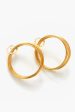 Gold Wire Hoop Earrings Sale