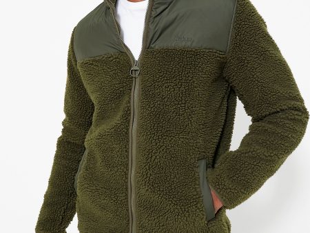 Olive Hobson Fleece Jacket on Sale