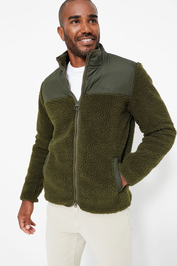 Olive Hobson Fleece Jacket on Sale