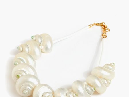 White Calypso Necklace Hot on Sale