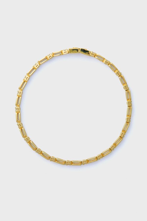 14k Gold Diamond Bracelet Online now