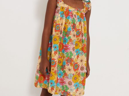 Vintage Dream Floral Sundress Cheap