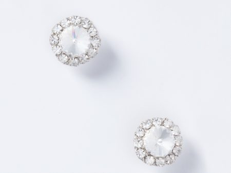 Crystal Dominique Stud Earrings Online Hot Sale