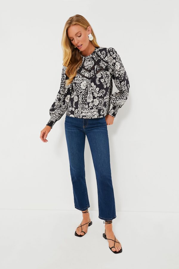 Amaya Print Brighton Top Cheap