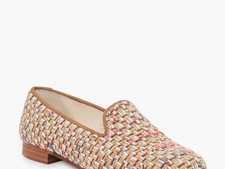 Tan Confetti Loafers Hot on Sale