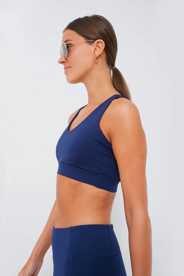 Navy Collagen Celeste Sports Bra For Sale