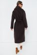 Dark Chocolate Carver Coat Sale