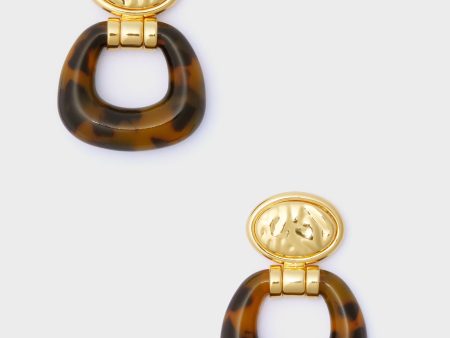 Tortoise Ellis Earrings Online now