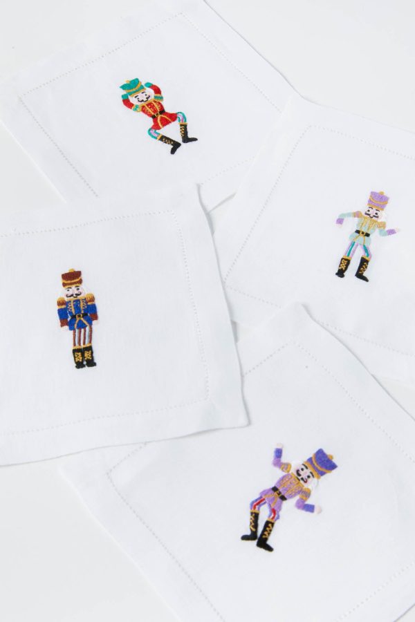 Dancing Nutcrackers Cocktail Napkins For Cheap