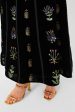 Black Camille Agra Embroidered Skirt Sale