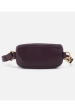 Fern Belt Bag - Velvet Hide Ruby Wine Fashion