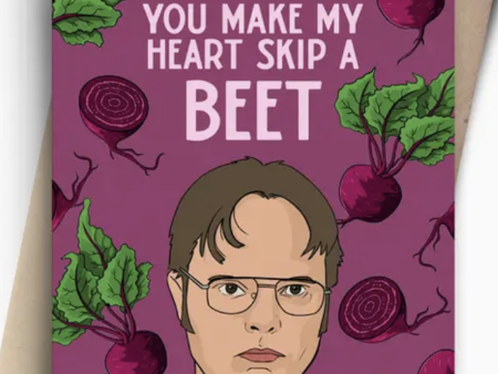 PC Birthday Card - The Office Beet Fashion