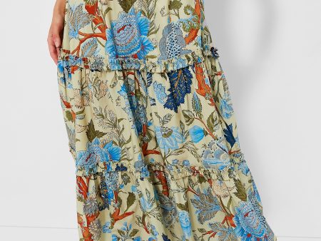 Exclusive Bumbelina Print Raquel Maxi Skirt Hot on Sale