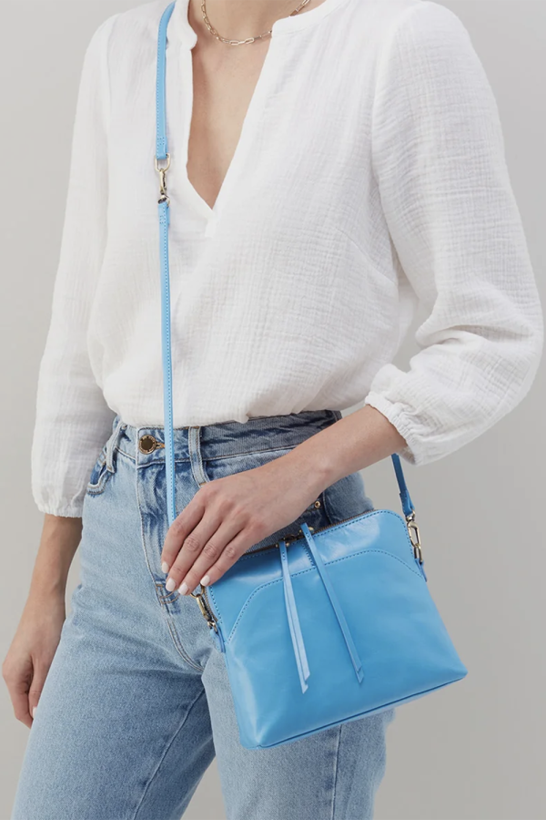 Reeva Crossbody Purse - Tranquil Blue For Cheap