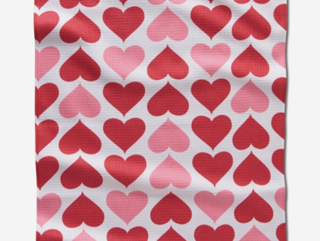 Geometry Kitchen Tea Towel - Blushing Hearts Online Hot Sale