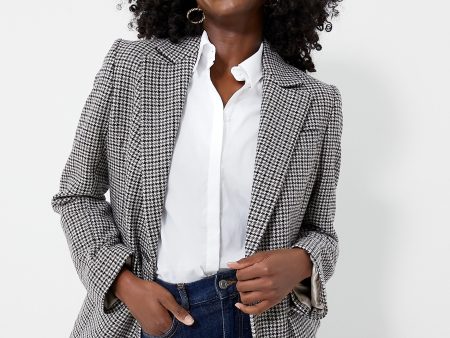 Light Fawn Patrisse Tailored Jacket Supply