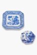 Blue Willow Sandalwood Soap with Porcelain Tray Online