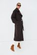 Dark Chocolate Carver Coat Sale