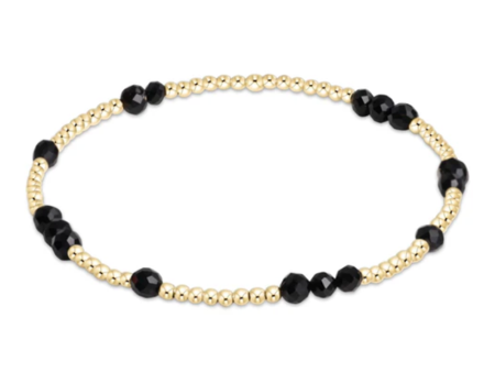 EN Hope Unwritten Gemstone Bracelet - Faceted Onyx For Cheap