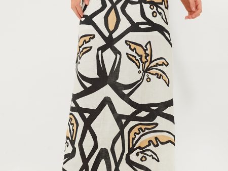 Malambo White Carmenza Skirt on Sale