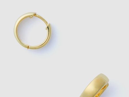 14k Gold Huggie Hoop Earrings Online