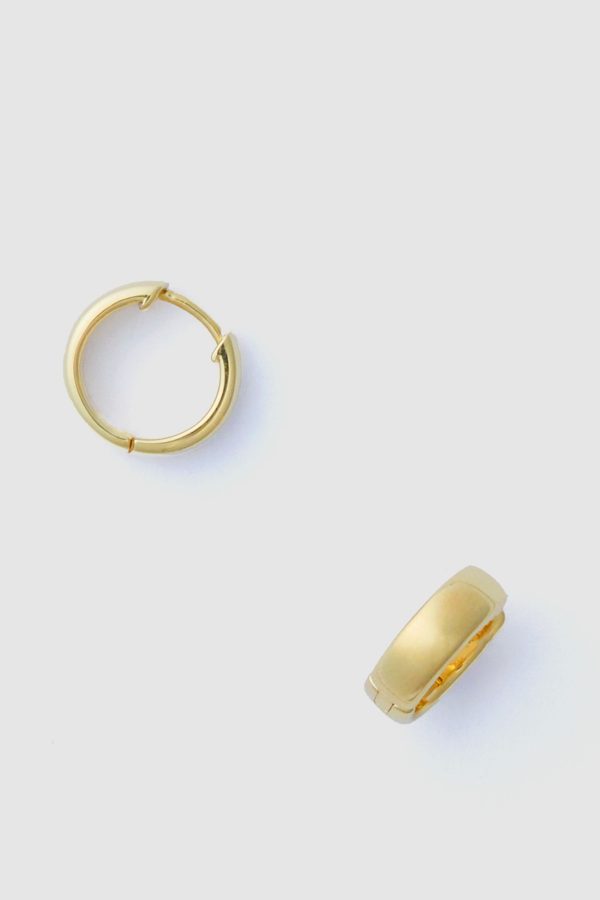 14k Gold Huggie Hoop Earrings Online