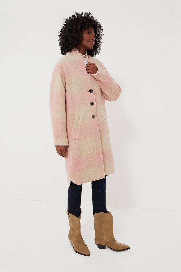 Pink Gabriel Coat Hot on Sale