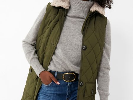 Olive Zander Gilet Hot on Sale