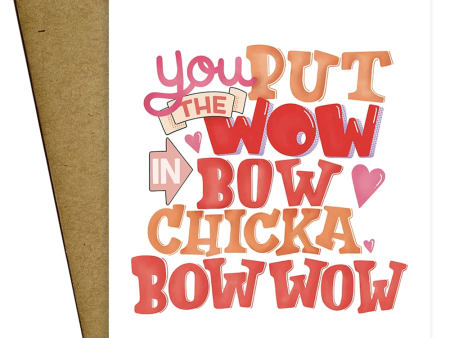 MM Single Valentine s Day Card - Bow Chicka Supply