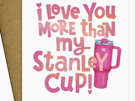 MM Single Valentine s Day Card - Stanley Cup For Cheap