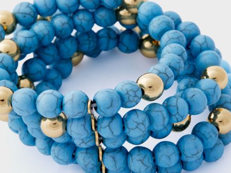 Turquoise Lena Stacked Bracelet Online Sale