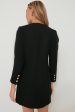 Black Tweed Keira Dress Hot on Sale