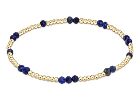 EN Hope Unwritten Gemstone Bracelet - Lapis Cheap