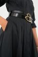 Black Ophelia Belt For Discount