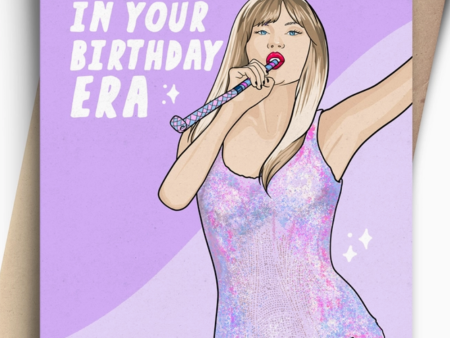 PC Birthday Card - Taylor Birthday Era Online Hot Sale