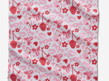 Geometry Kitchen Tea Towel - Sweet Valentine For Cheap