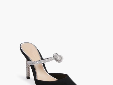 Black Pearl Pin Heels For Discount