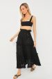 Noir Eyelet Prado Skirt Supply