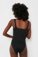 Black and Ivory Flora One Piece Online