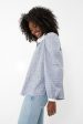 Blue Chambray Striped Annabel Shirt Online Hot Sale