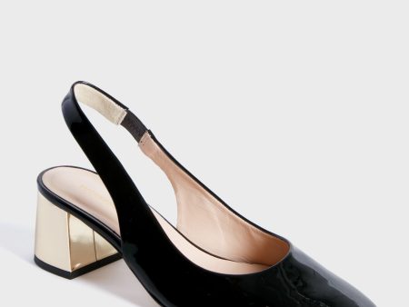 Black Patent Sienna Heels Discount